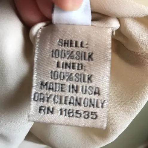 Lela Rose Women’s Silk 3D Floral Net Design Sleeveless A