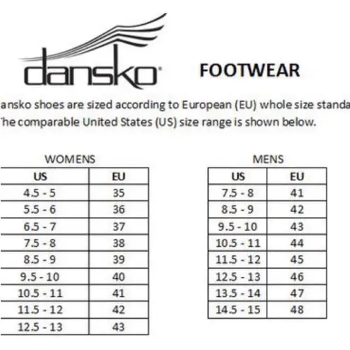 Dansko Professional Clogs Black Leather NEW Classic Supportive Comfy Size 7 & 8