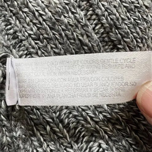 Carolyn Taylor Womens Cardigan Sweater Hooded Oversized Button Closure Medium