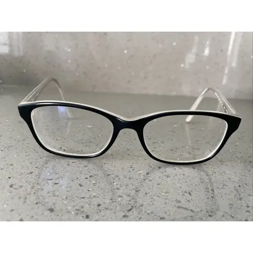 Bebe  BB5075 JOIN THE CLUB 001 JET EYEGLASS FRAMES ONLY 52-17-135 Black white