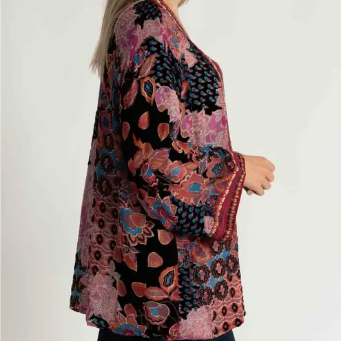 Johnny Was velvet Reversible Kimono/Jacket Merhawi NWT (extremely oversized)