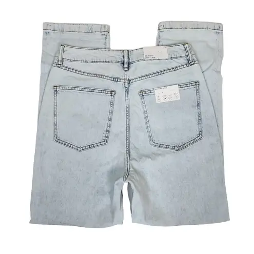 We Wore What Womens 29 High Rise Curvy Crop Jeans Super Light Wash NEW