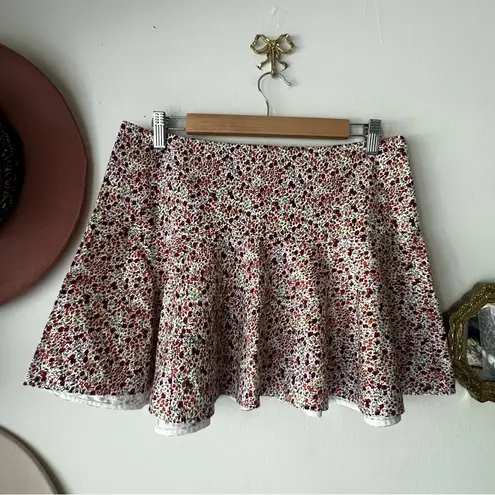 THAKOON ADDITION Ditsy Floral Flounce Mini Skirt Women’s SIZE 6