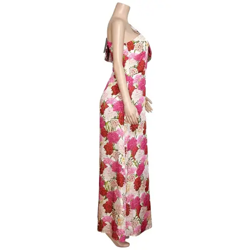 SACHIN & BABI Chelsea One Shoulder Bow Gown, Campo Di Fiore, 2 (US) Pink