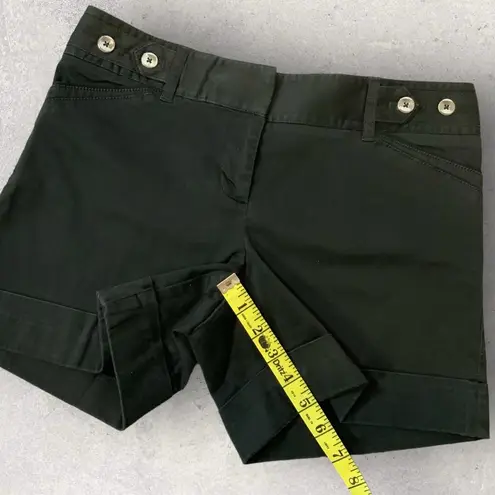 White House | Black Market Women’s  Flat Front Chino Shorts Sz 2