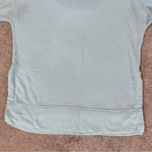 Aerie  Women’s Oversized Summery Light Weight Crewneck Sweatshirt in Light Blue S