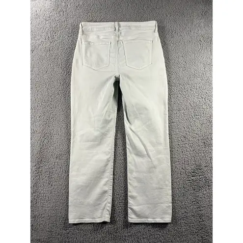 NYDJ Jeans Women 6 Marilyn Straight Mid Rise Lift Tuck Classic Modern Mint Green