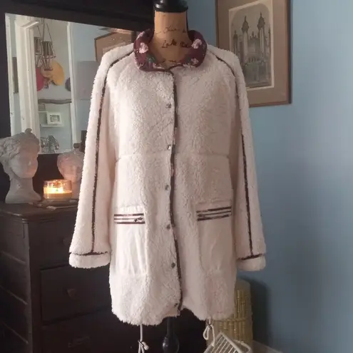 Matilda Jane "Snow Day" White Sherpa Jacket