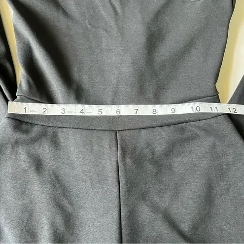 Wasabi + Mint Take A Minute Wide Leg Strapless Jumpsuit in Black small