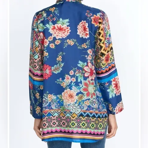 Johnny Was silk Hebea Delia Tunic NWT