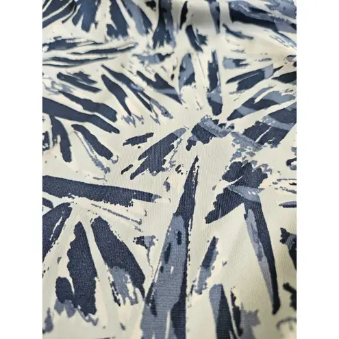 Hang Ten XL Blue Long Sleeve ZIP Side Pocket Surf Swim Outdoor Top