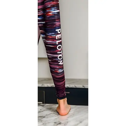 Peloton Leggings Athleisure Women Size M Wear It To Heart Leggings Mid Rise NWT