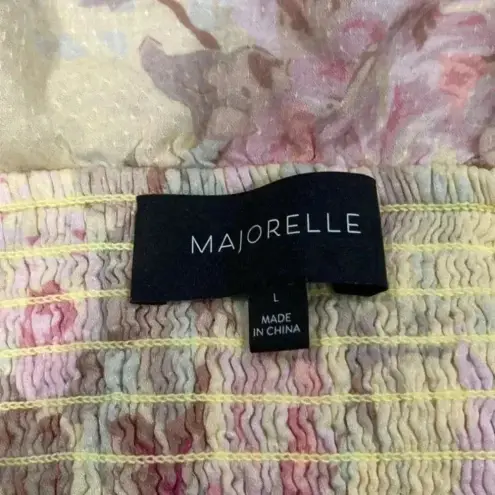 Majorelle revolve adjustable tie front rum runner top