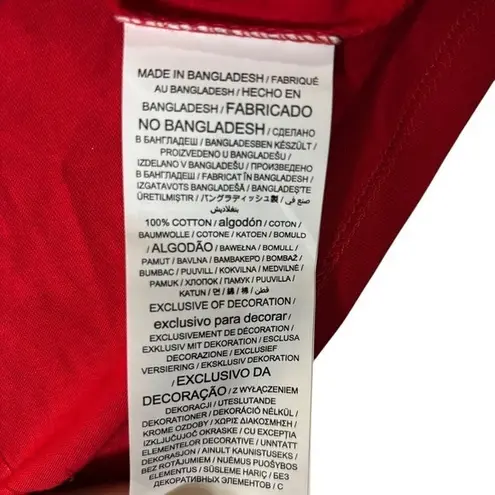 Fanatics NEW Cleveland Guardians T-Shirt Womens L Red MLB Baseball Tee