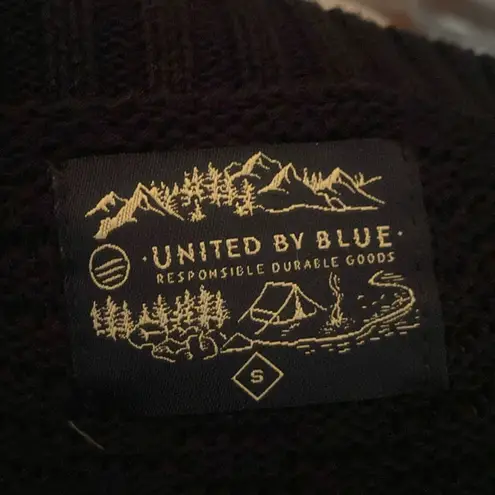 United by Blue  Black Knit Long Sleeve Round Neck Sweater Size S
