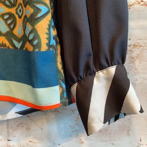 Clover Canyon geometric xs blouse long sleeve