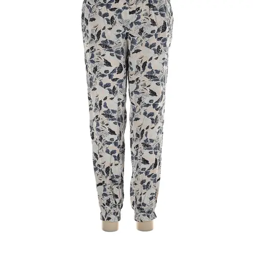 FatFace Women’s Tapered Floral Patterned Pants 34” Waist Blue Size 30