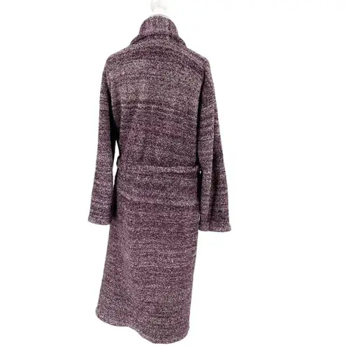 Barefoot Dreams  Unisex CozyChic Adult Robe Full Length Purple size 2 Medium