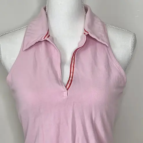 Moda International Polo Tank Top Pink Size L