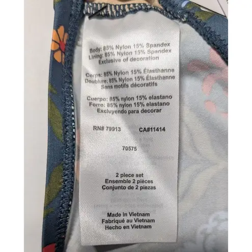 A pea in the pod Tankini Maternity Swimwear Womens Small Boho Floral Two Piece