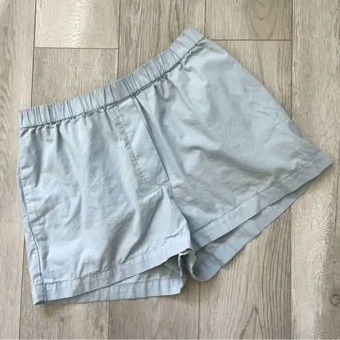 Aritzia Wilfred Free Breeze 3” Shorts Blue (small) boxer shorts casual coquette