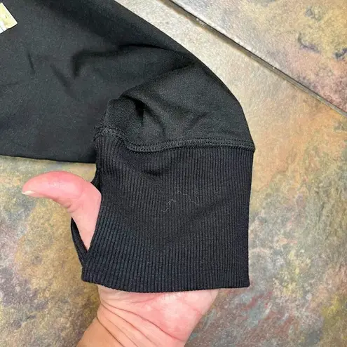 Kinesis Black Turtleneck Front Pocket Thumb Hole Wrist Soft Inside Lining 2X - Image 10