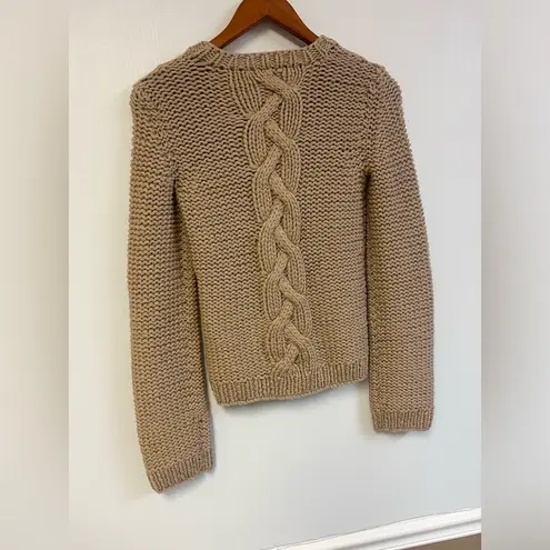 Anne Klein  Chunky Cozy Fall Cable Knit Sweater Size Small