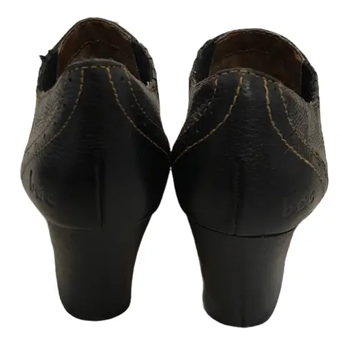 BOC Black Booties B.O.C. Western Cowboy Booties size 6 Born Concept shoe