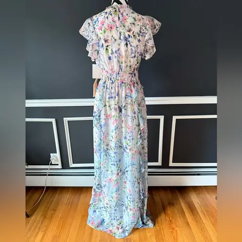 Shoshanna Fontaine Floral Triana Dress Maxi Flowers size 6 NWT