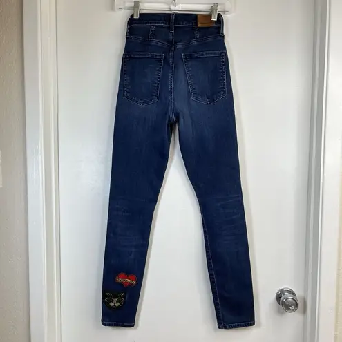 Citizens of Humanity  CHRISSY HIGH RISE SKINNY JEANS SZ 23 24* 28 Y2K Gyaru Patch