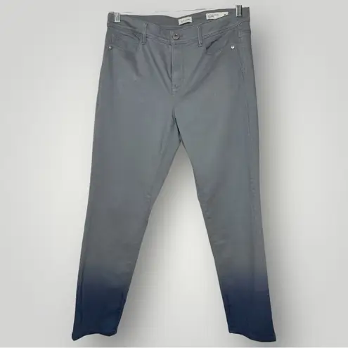 J. Jill Denim Women's Dip Dyed Ankle Jeans (940) Gray Size 8