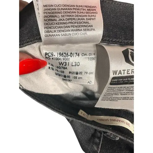 Levi's Levi’s 311 Shaping Skinny Jeans W31 L30 Black Studded Side Detail