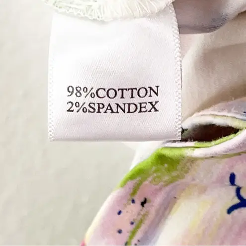 ISLAND REPUBLIC Cotton Blend Sailboat Print Skort, Size 8