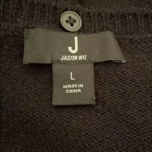 Jason Wu  Black Tunic Sweater