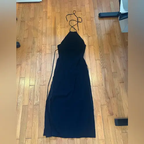 Camila Coelho Ivone Midi Dress in Black