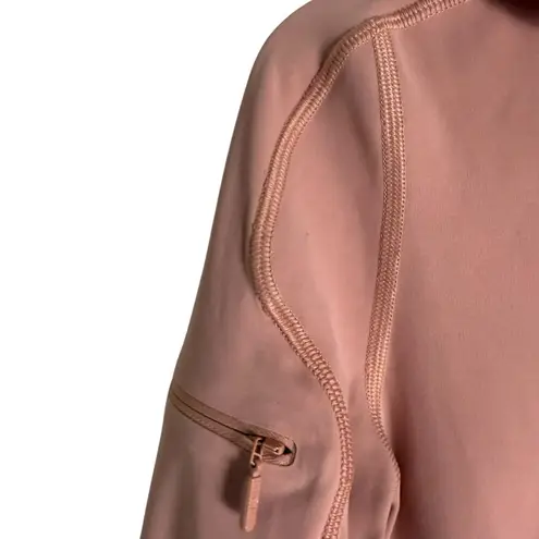 Lululemon Break A Trail 1/2 Zip Pink Pastel Hoodie Size 2