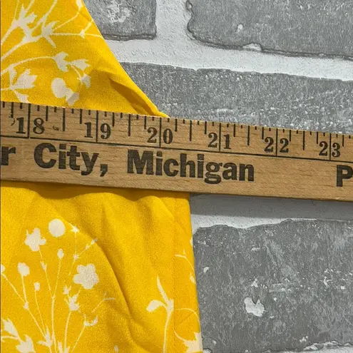 BORGO DE NOR Yellow Wild Bloom Printed Dress Women’s Size 10 SOLD OUT ONLINE