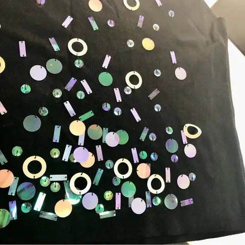 Kikit Vintage 80s Maurice Sasson Paillette Scale Sequin Sleeveless Sweater Tank