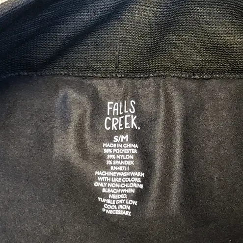 Falls Creek Womens S/M Space Dyed Leggings Grn/Blk