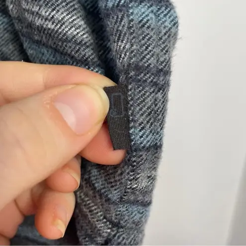 Woolrich Popover Shirt Sweater Womens Size Medium Striped Oversized Indie Grunge