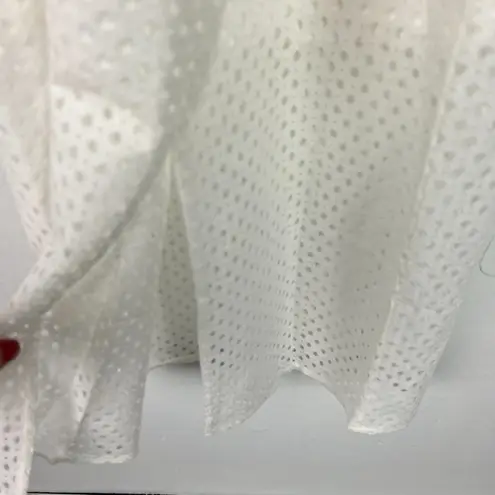 Line and Dot NWT Spring Life Apron Dress Eyelet Criss Cross Back Size Medium M NEW - Image 10