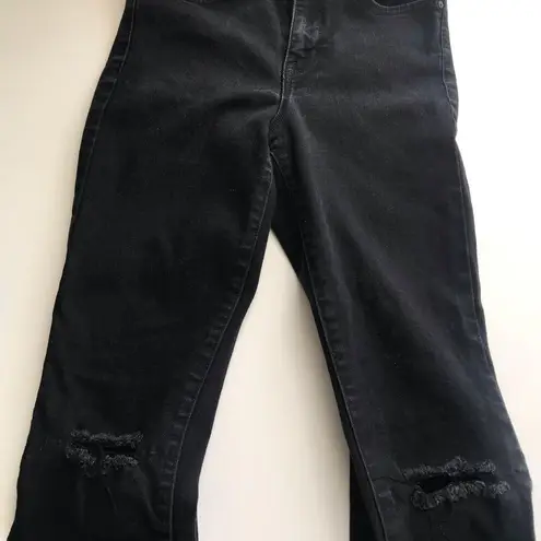 William Rast High Rise Black Jeans Slim Fit