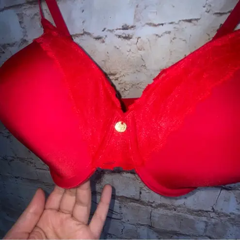 Natori NEW Russian Red Hidden Glamour Laced Contour T