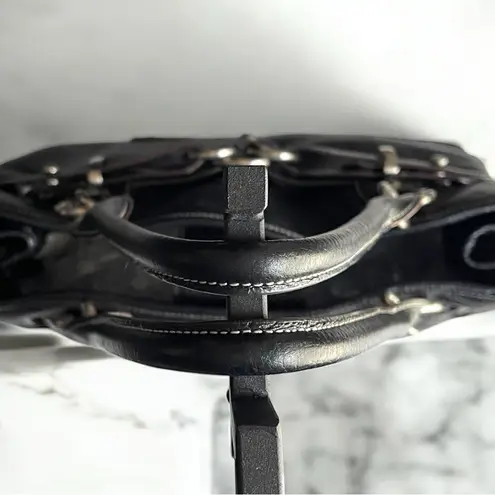 wilson's leather Vintage Black Shoulder Bag