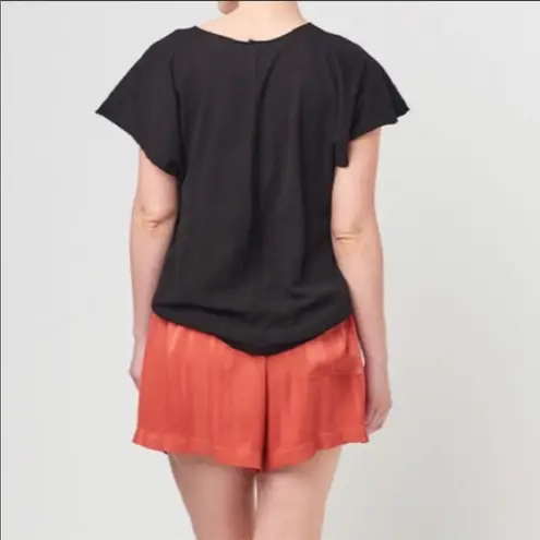 NWT Tina + jo pull on satin tie dye shorts