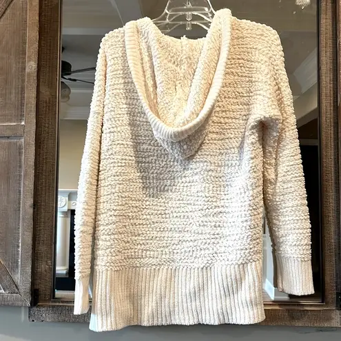 The Comfy Chunky Vanilla Pullover Sweater Oversized Small Popcorn Hoodie Women Small