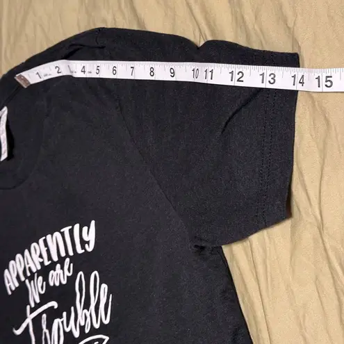 Black Graphic Oversized Large (L) Short sleeve T