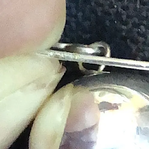 Sterling Silver SIMON SEBBAG Hammered Turtle Shell Agate Drop Dangle Earrings - Image 7