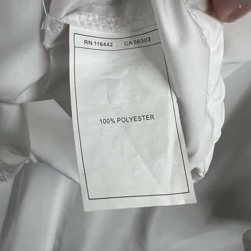 Empyre Clothing Women's Shaylyn Anorak Jacket White Rose Size S