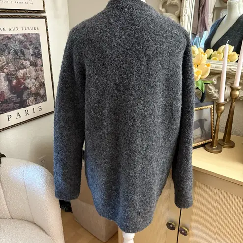 Jenni Kayne Boucle Cocoon Cardigan Sweater Oversized Wool Alpaca Size XS